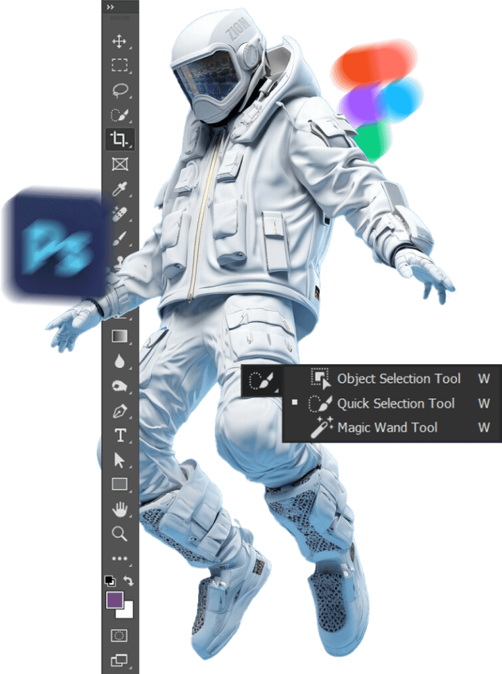 Astronauta - Módulo Designer Gráfico